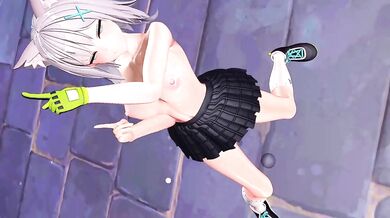 [MMD] Sand Wolf Shiroko/Donut Hole