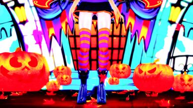 Ride the Stormy Seas with Shimakaze in Happy Halloween MMD R15 Hamselvish