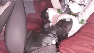 Izayoi and Sakuyas naughty bunny adventure with Henkawa