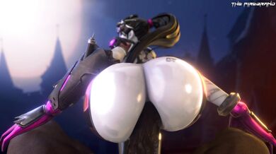 The Deadly Black Widow: Anal Destruction