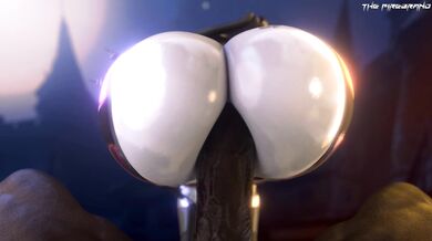 The Deadly Black Widow: Anal Destruction