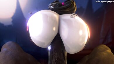 The Deadly Black Widow: Anal Destruction