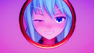 A sexy blonde gets fucked by a mysterious guy in an aquarium confessional room while she is trying to get absolution for her sins