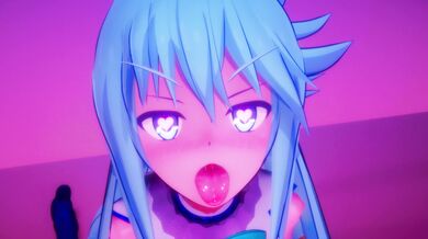 A sexy blonde gets fucked by a mysterious guy in an aquarium confessional room while she is trying to get absolution for her sins