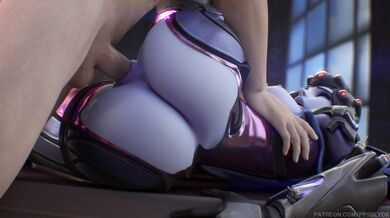 A young girl tries to resist her teachers advances, but he uses his Widowmaker skills to seduce her into submission
