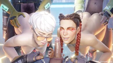 Sexy Lobo and Valkiria have a Dangerous Workout Session at DzooWorks