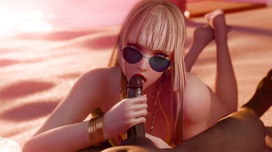 Watch Lili enjoy sucking on a massive black dick in this hot porn scene!