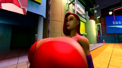 Im so turned on by those big tits of hers, she knows how to work them perfectly as she walks down the street teasing me with her assets!