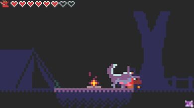 Tiny woman eats a giant penis with Maxine Red