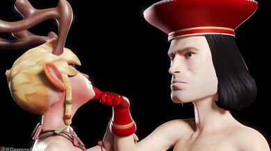 The Cum Queens Revenge (featuring Lord Farquuad and DaemonAnimate)