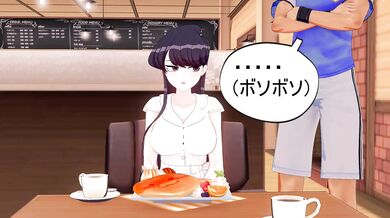 I just cant seem to understand why Komi-san, who has too many friends [Peho-koi], always insists on using her fingers