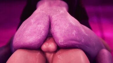 Mass Effects Tali practices Biotic first-Aid on her Assailant during an intense Hentai PORN video scene!