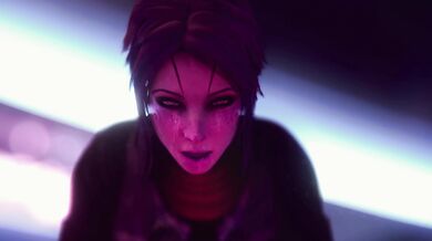 Mass Effects Tali practices Biotic first-Aid on her Assailant during an intense Hentai PORN video scene!