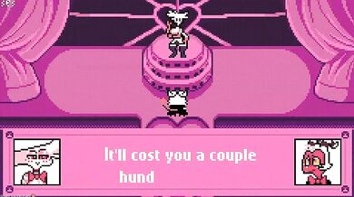 The Devilish Duo of Angel Dust and Moxxie, Together with Vanbrubles