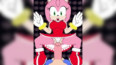 One night with the naughty teacher: Amy Rose gets pounded by her students!