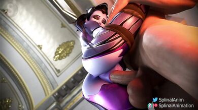 Mistress of the Castle: The Nude Widowmaker and her Splinal Animations (1080p)
