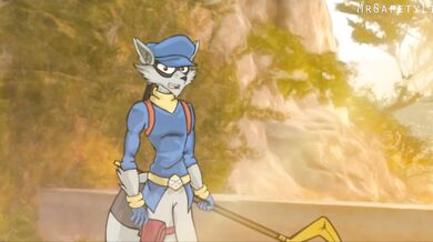 Sir Lion, the Perverted Protector, Cums Inside Sultry Carmelita Fox!