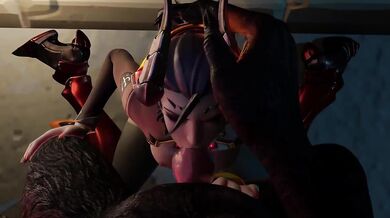 Watch as the werewolf succumbs to the seductive powers of the devilishly beautiful mermaid in Mercy Tempts a Beast