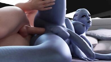 Futa Liara x Shepard with Likke ZG