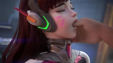 Slapping Dva [FPS Blyck] - An unexpected spanking with the Valkyries booster pack!