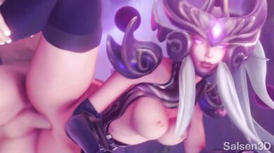 Watch Syndras hot three-way with Salsa and 3D in this exclusive hentai porn video!