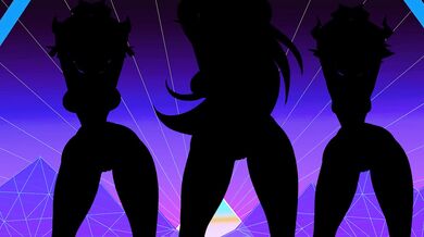 Seductive Succubi Dancing in Fantasy Art Realm