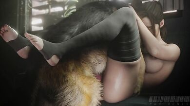 Doggy Style with a Busty Benz