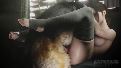 Doggy Style with a Busty Benz