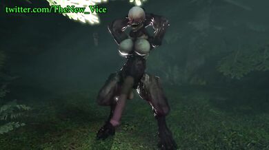 Rebel Leader Samus Aran gets ravished by an Alien in Vice SFMBDSM Fetish