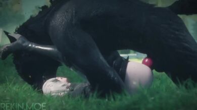 Pokemon-themed Bestiality Porn: A PMV featuring a human female and her bestial creatures