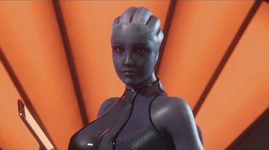 The sensual mass effect of Liara number one leaves you breathless