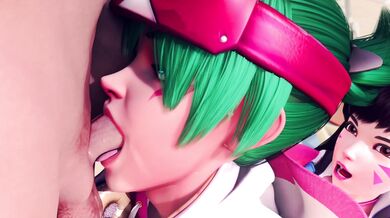 Hentai Beach Babes Adventure with Dva and Kiriko [Red 404] [4K]