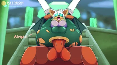 Busty MILF Rouge wants the Master Emerald! - iMioKun Productions presents