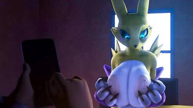 Sexy-girls-reprogrammable-outfit-turns-into-naughty-latex-gear