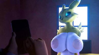 Sexy-girls-reprogrammable-outfit-turns-into-naughty-latex-gear