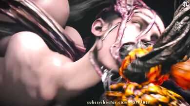 In the preview of the tentacle porn, Rey is seen being ravished by writhing tentacles that have a mind of their own