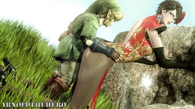 Bayonettas Link Sword: The Hentai Throne (Starring Arnoldthehero)