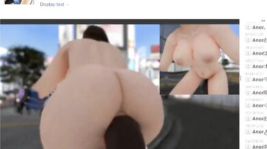 Watch Asuka take a ride on her friends big dick in this hentai porn video!