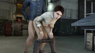 Petite Judy: Standing Doggy Style With Combined X-Rated Moves