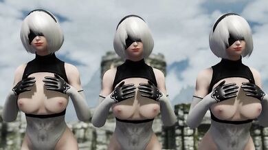 Skyrim: A Quadruplet Romp with the NPCs