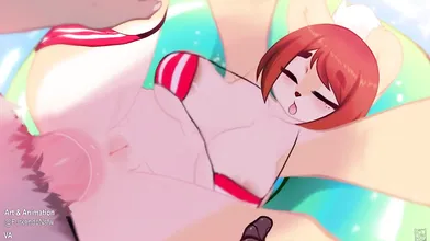 Licking and Sucking On The Spicy Hot Chocolate Fondue, With Pudding [Sukendo]