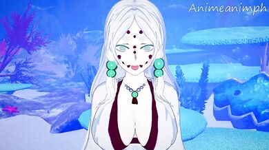 The Demon Slayer and the Spider Mom: A Tale of Erotic Adventure