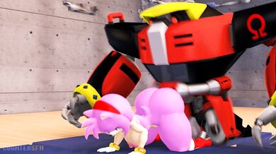 Watch as the Omega Force attacks and ravages this sexy blonde woman, taking her to new heights of pleasure and pain!