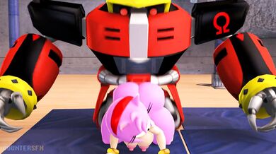 Watch as the Omega Force attacks and ravages this sexy blonde woman, taking her to new heights of pleasure and pain!