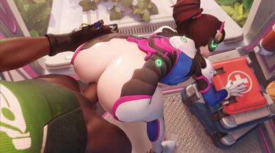 Double-penetration with Lucios bouncy ass and anal fun