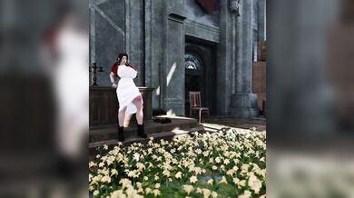 Watch as these sexy girls water the flowers, getting wet and wild in the process!