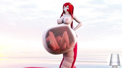 Bucketheads Vore Obsession with Miia and Tifa