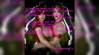 Sexy Metroid Bounty Hunters: Samus and Honoka