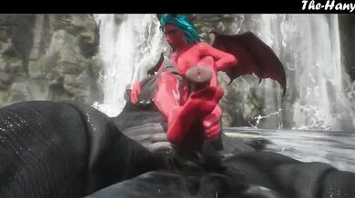 Ravishing Red Succubus on the Loose: A Journey into the Wild Nature of Lust and Desire