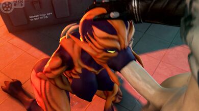 --------------------------------------- The Mek-Blowjob-Lady, aka Ms Imp, is ready to show you her skills!